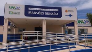 Fachada da UPA Mansões Odisseia