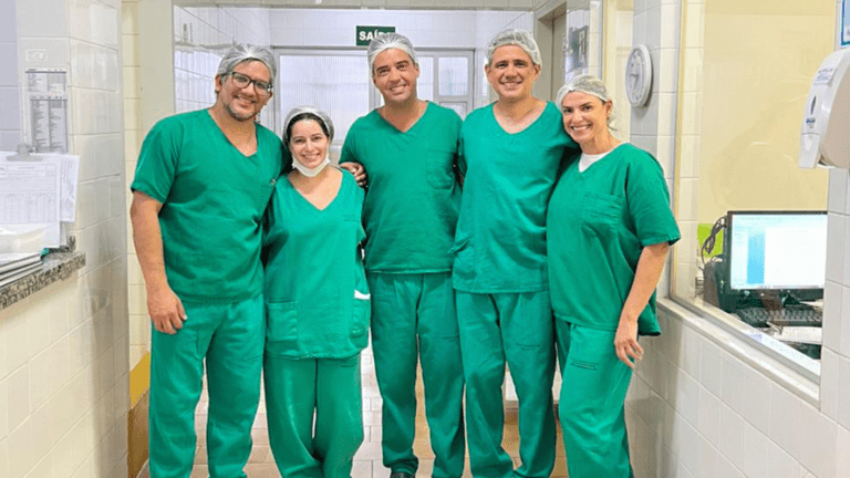 Profissionais de diferentes áreas formam a equipe de cirurgia cardíaca pediátrica do HMA, hospital referência em atendimento pediátrico de alta complexidade no Tocantins