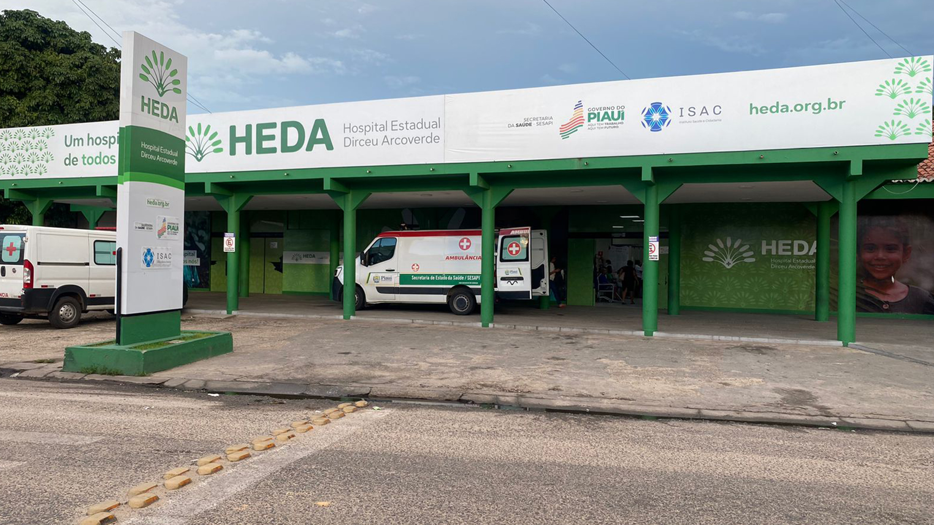 No primeiro ano de gestão ISAC, HEDA realizou 96.426 atendimentos, 18.166 internações e 6.454 cirurgias. (Foto: HEDA)