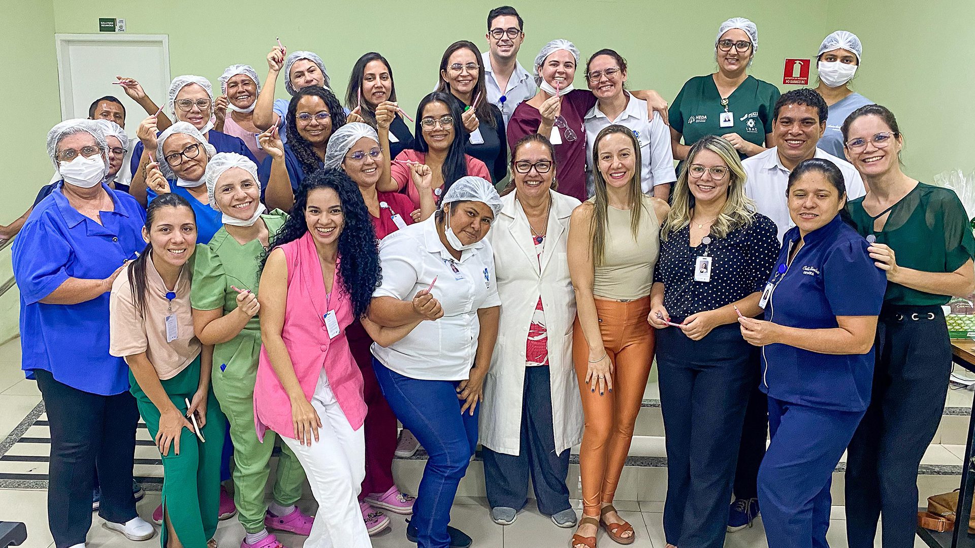 Ações como o Outubro Rosa são fundamentais para que mais mulheres se sintam seguras e informadas, lembrando que a prevenção é sempre o melhor caminho. (Foto: Camila Neto/HEDA)