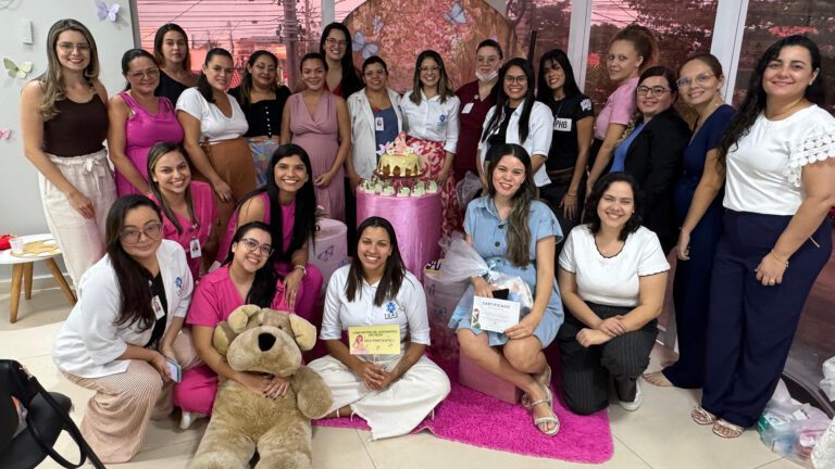 O I Curso de Gestante do HEDA reuniu quase 20 futuras mamães em Parnaíba, com palestras sobre gestação saudável, trabalho de parto e protagonismo da mulher. (Foto: Camila Neto)