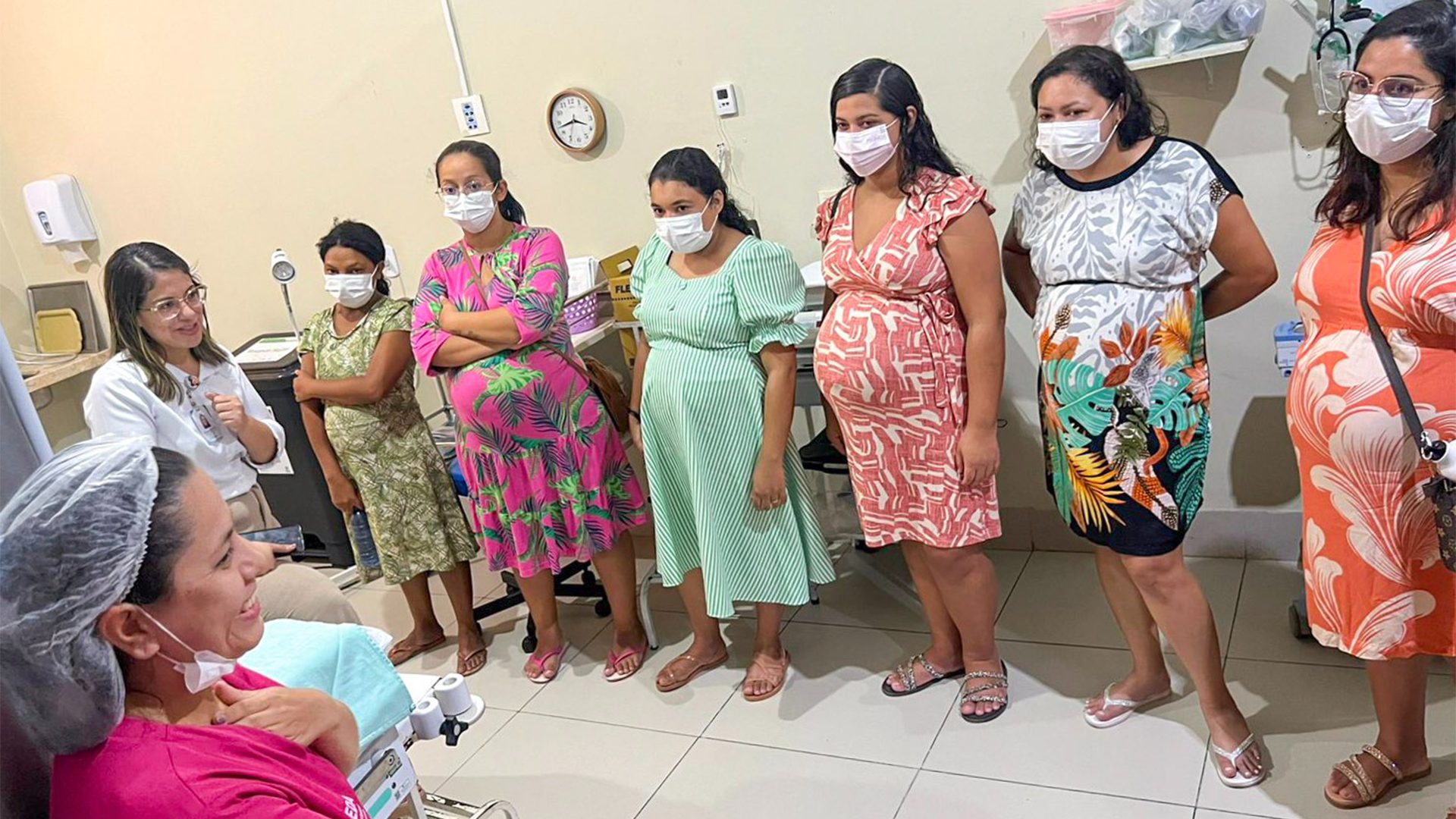 A iniciativa integra o Plano de Vinculação da Gestante ao Local do Parto no Piauí, que assegura que a grávida saiba, com antecedência, qual hospital será responsável pelo seu parto e tenha a oportunidade de conhecer o espaço. (Foto: Camila Neto)