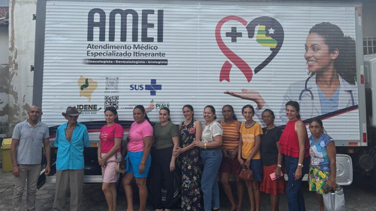 Além de levar e garantir atendimento especializado e de qualidade, o projeto AMEI descentraliza o acesso aos serviços de saúde pública no interior do Piauí. (Foto: Idene)