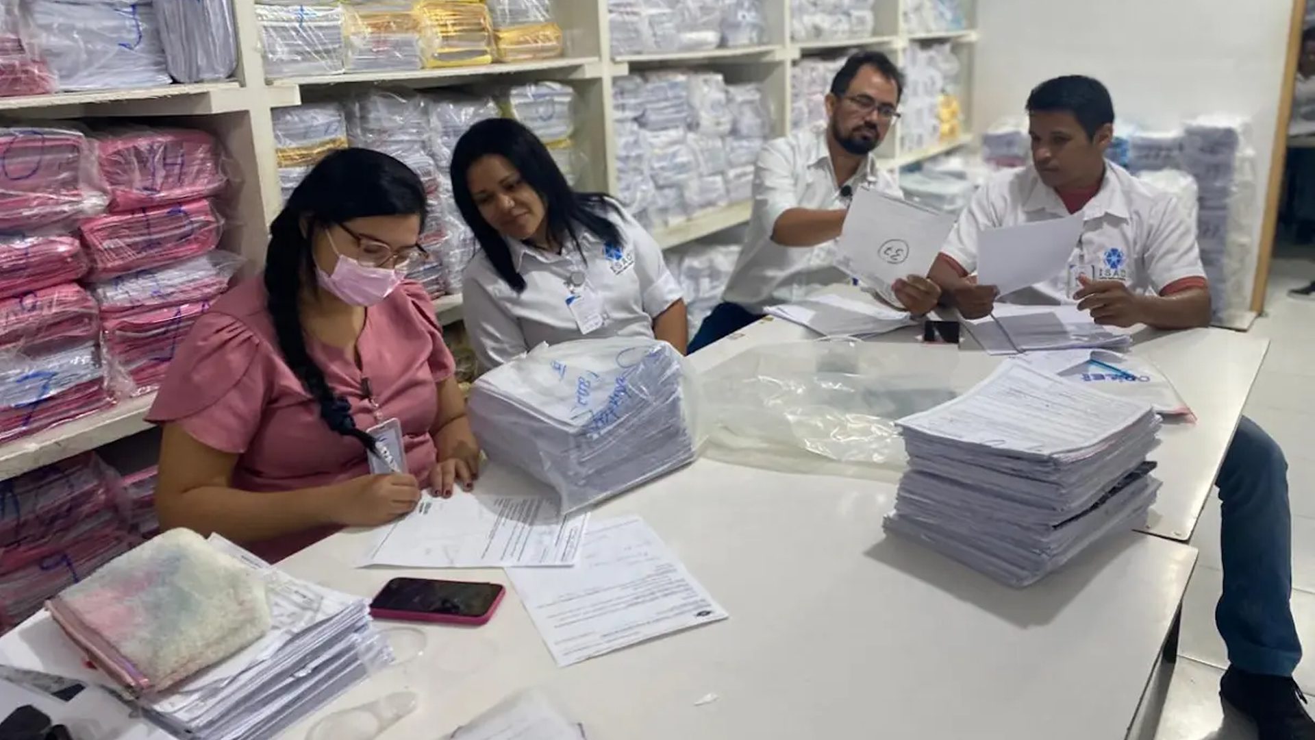 As solicitações via QR Code tornam o atendimento do SAME mais ágil e eficiente, evidenciando o sucesso da iniciativa e o comprometimento do HEDA com a saúde da população. (Foto: Camila Neto)