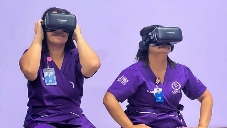 A formação reuniu profissionais e estudantes da área da saúde e destacou como a tecnologia de realidade virtual pode ampliar os resultados terapêuticos. (Foto: )
