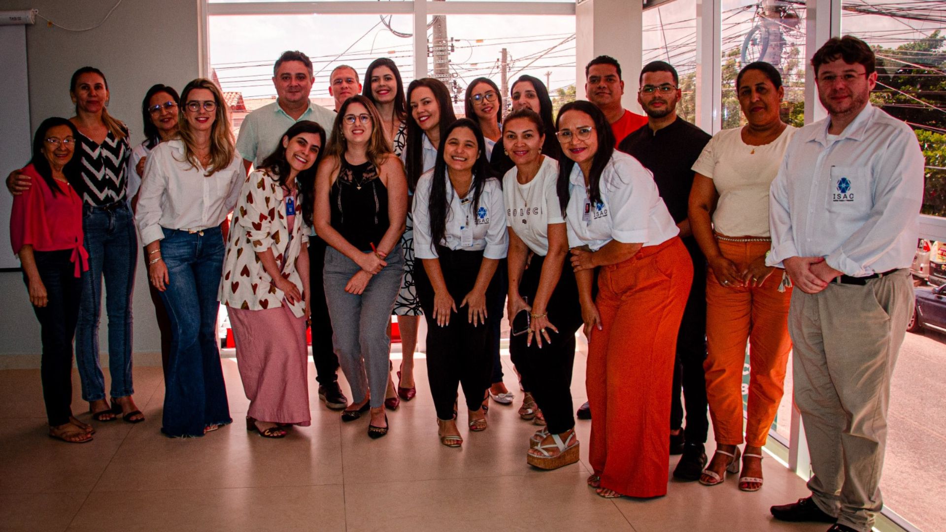 Representantes de sete dos 11 municípios do litoral piauiense compareceram ao encontro para conhecer os fluxos do HEDA, Central de Diagnóstico de Parnaíba e CER IV. (Foto: Camila Neto)