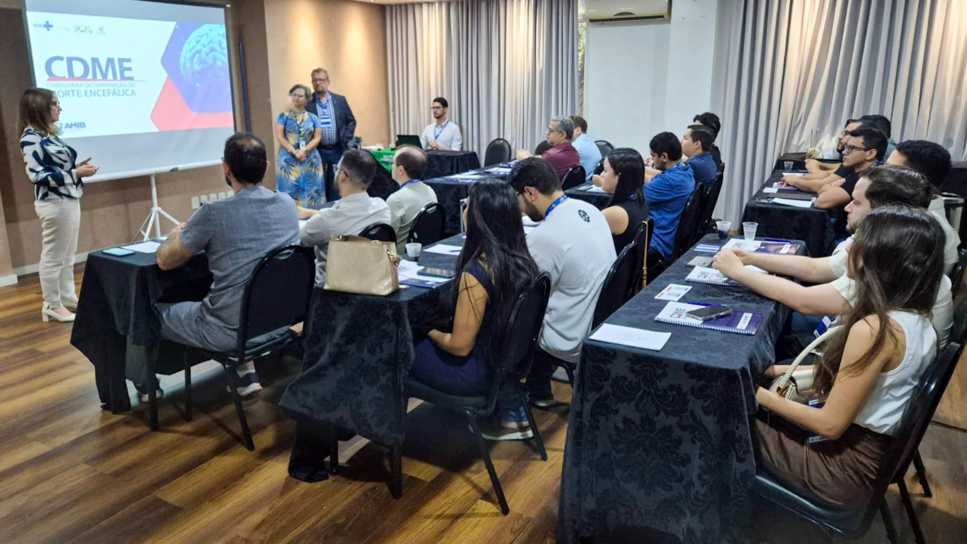 As capacitações tiveram como objetivo fortalecer o fluxo da doação de órgãos no Piauí, qualificando profissionais da capital e do interior, e contribuindo para ampliar a cultura da doação no estado. (Foto: Camila Neto)