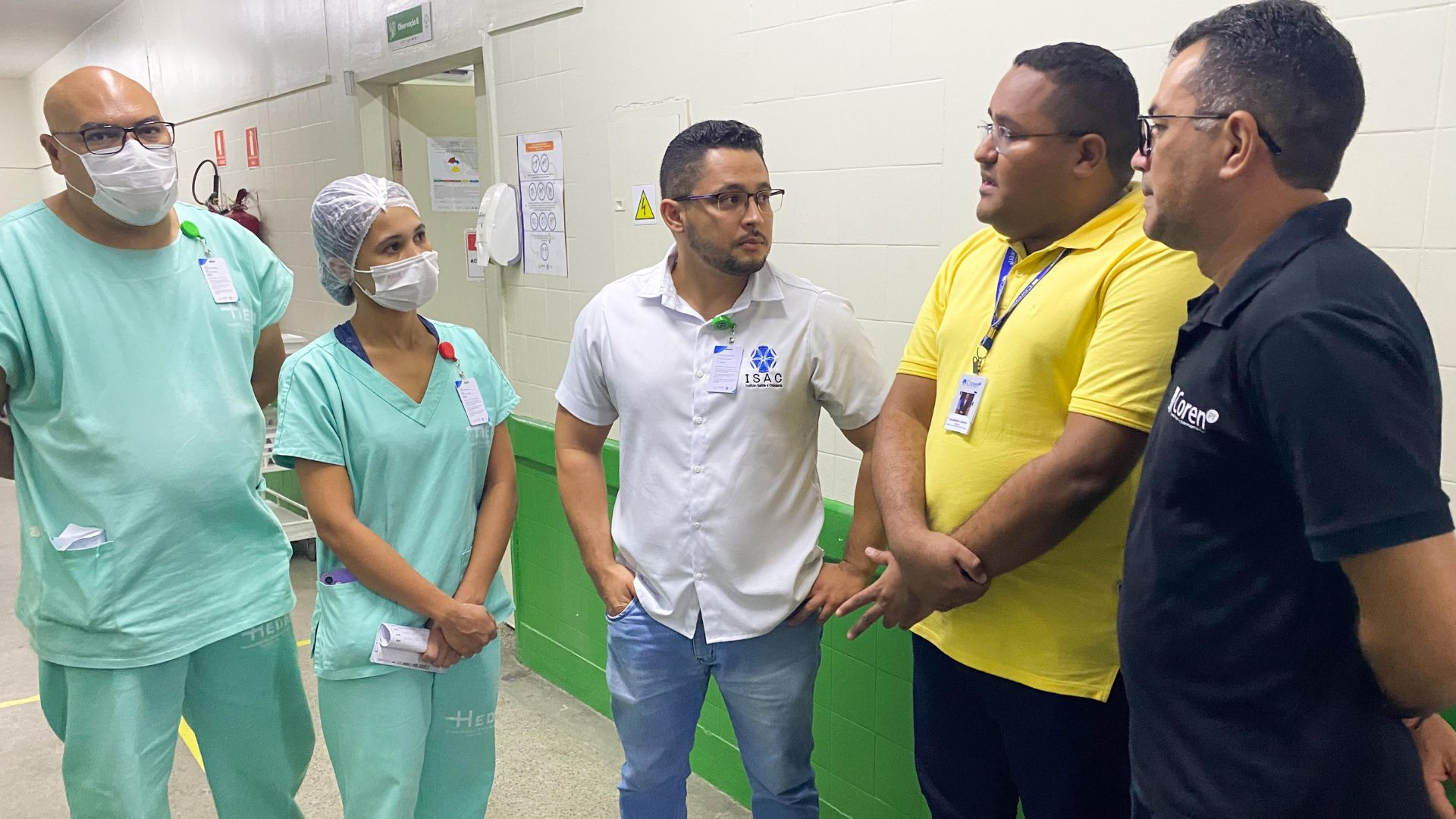 A programação teve início pelo pronto-socorro adulto e se estendeu às demais áreas do hospital, como obstetrícia, pediatria, internação intensiva e centro cirúrgico. A proposta foi avaliar, de forma criteriosa, as condições estruturais e operacionais da instituição, além de identificar oportunidades de melhoria nos processos assistenciais. (Foto: Camila Neto)