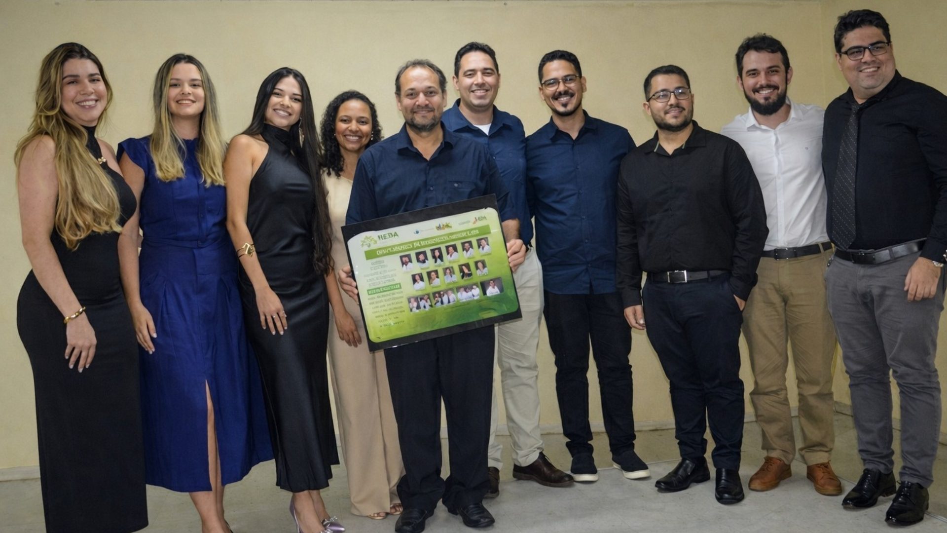 HEDA foi escolhido para sediar o programa de residência em Enfermagem Obstétrica pela macrorregião Litoral; a solenidade também marcou o início das atividades. (Foto: Divulgação)