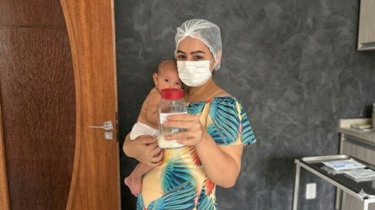 Atualmente, o HEDA possui 12 doadoras ativas de leite materno para os bebês internados na UTI Neonatal; futuras doadoras podem contribuir no conforto do lar. (Foto: Divulgação / HEDA)