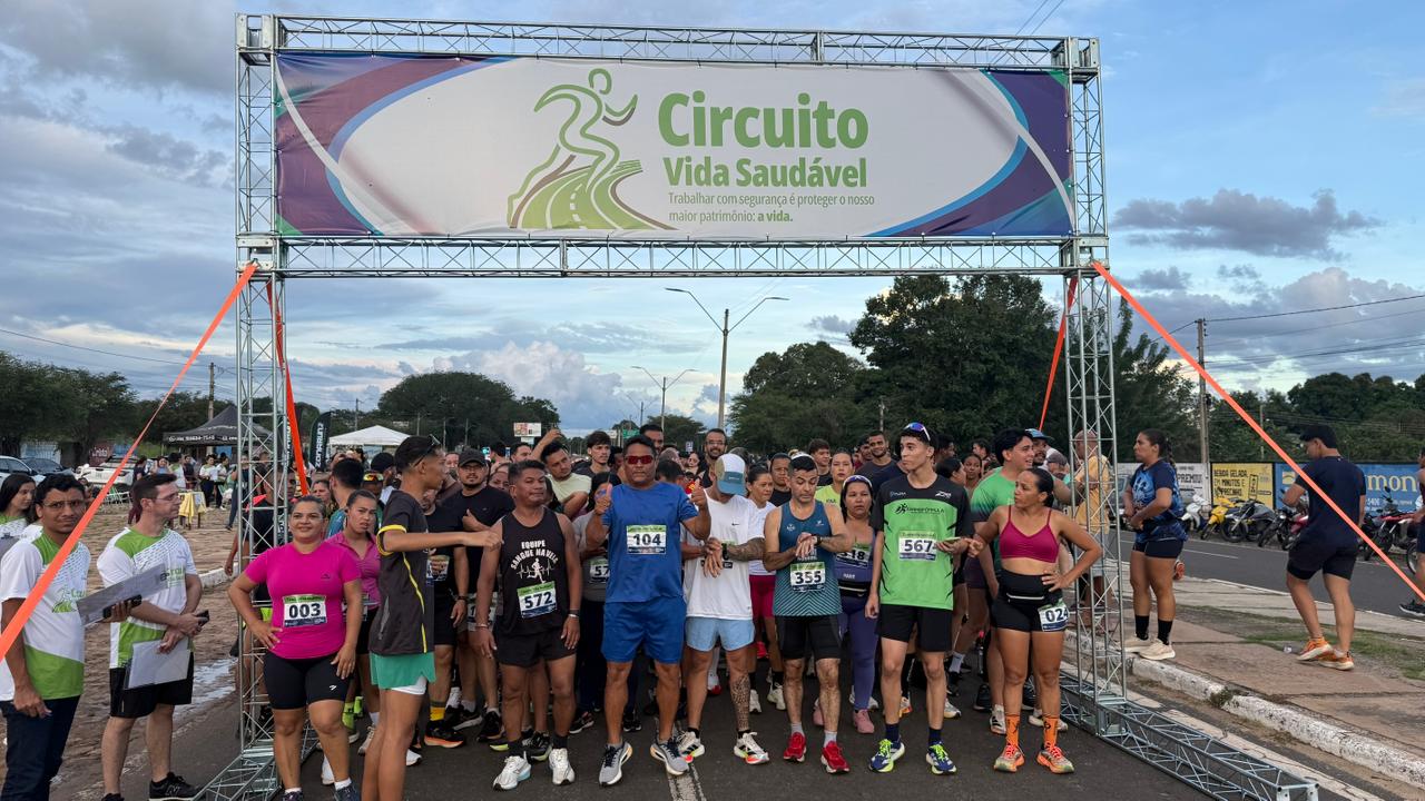 O Circuito Vida Saudável do HRCR busca estimular a prática de atividades físicas e hábitos saudáveis. Evento esportivo deve contar com novas edições em breve. (Foto: Clemilton Silva)
