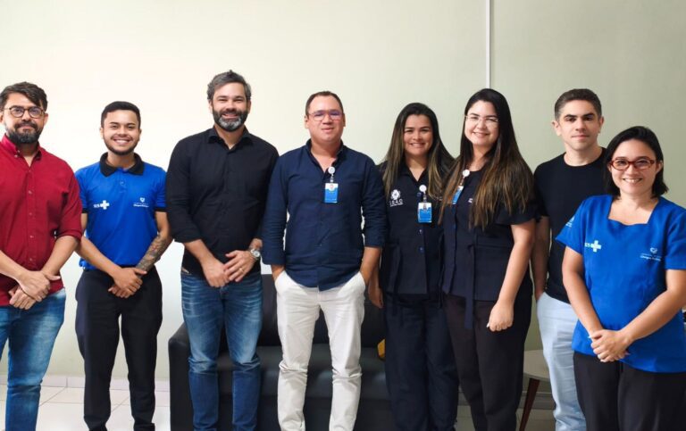 Durante o encontro, os diretores e coordenadores do HRCR discutiram sobre os principais critérios exigidos pela ONA antes de submeter a unidade à avaliação. (Foto: Divulgação)