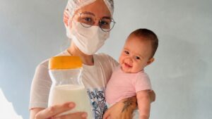 Atualmente, com 16 doadoras de leite ativas, o PCLH beneficiou mais de 150 recém-nascidos de janeiro a abril deste ano, além de oferecer acolhimento e cuidados essenciais. (Foto: Camila Neto)