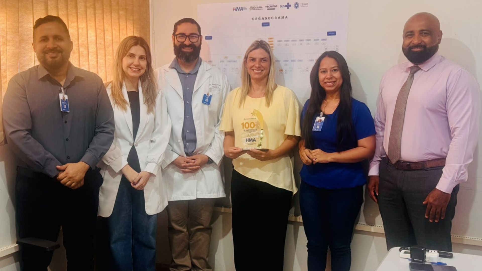 Todos os médicos do HMA participaram da avaliação de desempenho, fortalecendo a gestão e reforçando o padrão de excelência da saúde pública de Araguaína. (Foto: Divulgação)