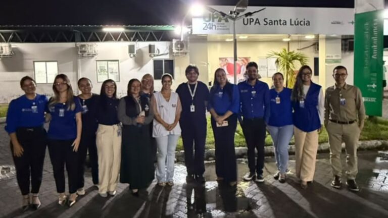 Visita técnica do Ministério da Saúde avaliou diferentes aspectos da UPA Santa Lúcia e reforçou o compromisso com a melhoria contínua da assistência aos pacientes. (Foto: Divulgação)