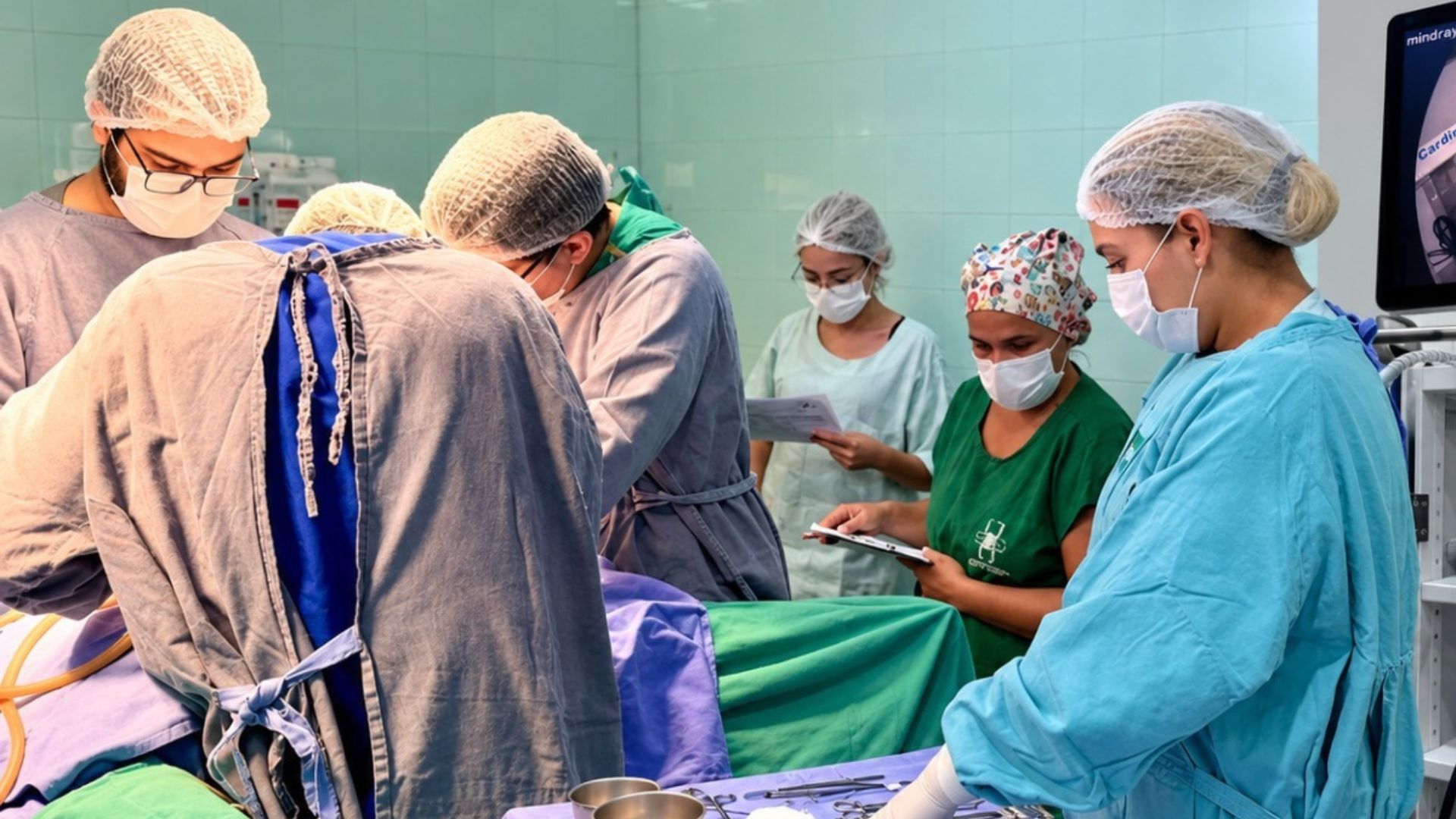 HRCR realiza primeira cirurgia oncológica para tratamento de tumor intestinal