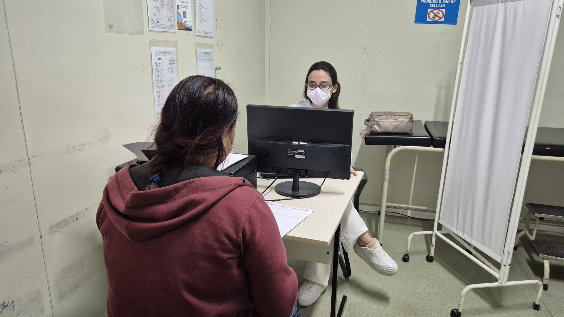 Além de oferecer mais conforto e satisfação aos usuários, o projeto também auxilia na organização dos atendimentos e na utilização mais eficiente dos recursos disponíveis. (Foto: Ascom SMS)